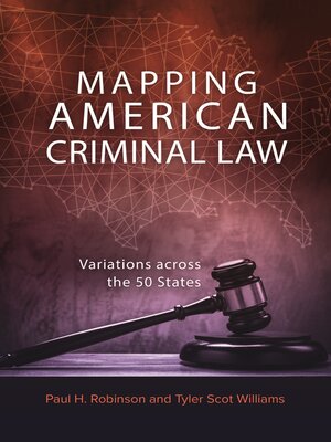 cover image of Mapping American Criminal Law